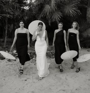 Timeless Sophistication: A Black Attire Real Wedding in Tulum
